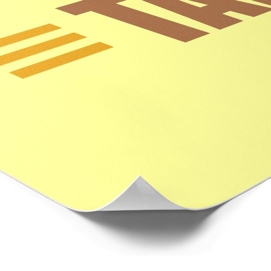 Funny Sun Tanning Poster (Hoek)