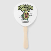 Funny Sunglasses Avocado Handwaaier (Achterkant)