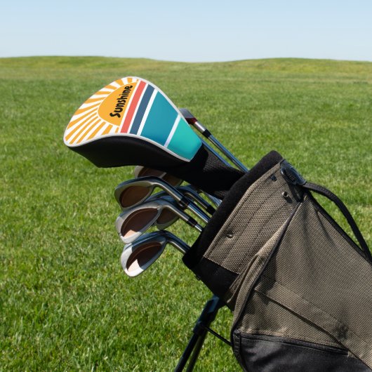Funny Sunshine Golfheadcover (Insitu)
