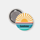 Funny Sunshine Magneet (Voorkant / Achterkant)