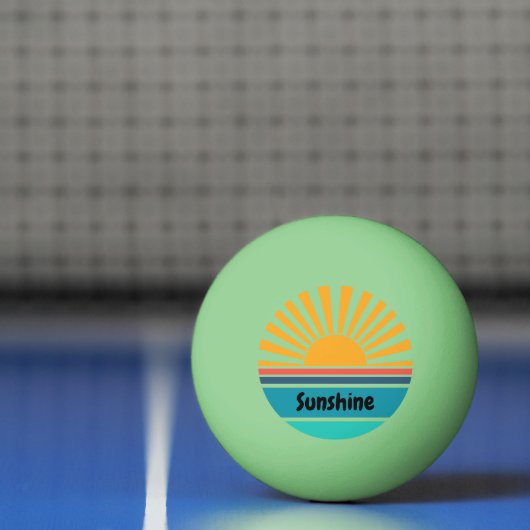 Funny Sunshine Pingpongbal (Net)