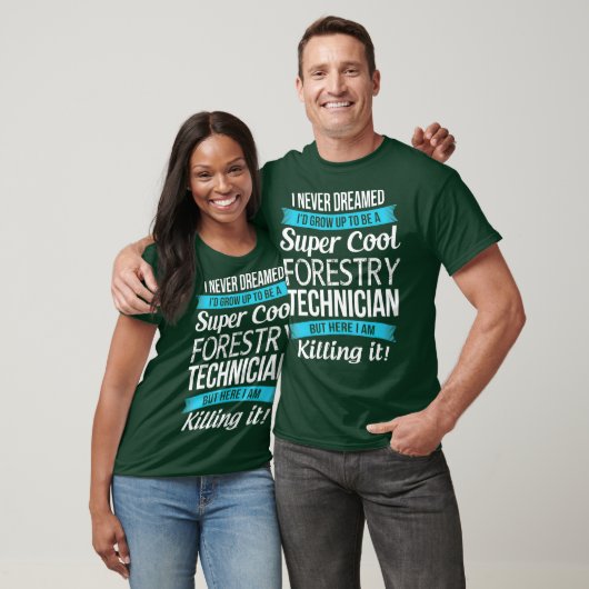 Funny Super Cool Forestry Technology Tshirt Gift (Unisex)