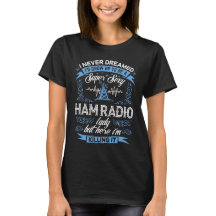Funny Super Sexy Ham Radio Lady