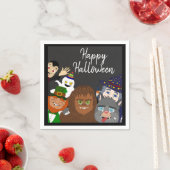 Funny Supernatural Happy Halloween Costume Party Servet (Insitu)