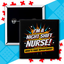 Funny Superpower Night Shift Verpleegster Waarderi