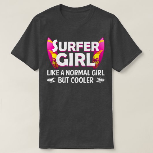 Funny Surfer Girl Design for Women Mam Surf Surfin T-shirt (Design voorkant)