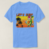 Funny Surfing and Avocado Lover TShirt Classic TSh (Design voorkant)