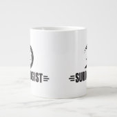 Funny Surfing Grote Koffiekop (Voorkant)
