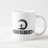 Funny Surfing Grote Koffiekop (Rechts)