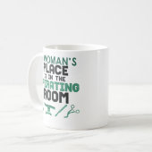 Funny Surgeon Women Afstuderen Cofee Mok Gift (Voorkant links)