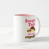 Funny Surgical Tech Tweekleurige Koffiemok (Voorkant rechts)