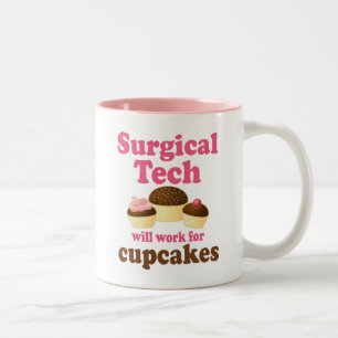 Funny Surgical Tech Tweekleurige Koffiemok