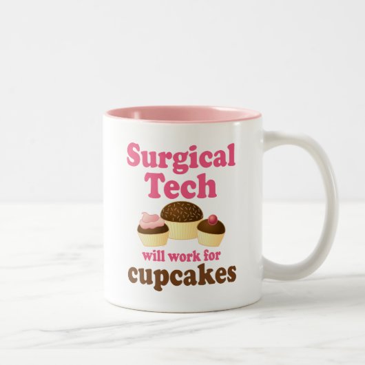 Funny Surgical Tech Tweekleurige Koffiemok (Rechts)