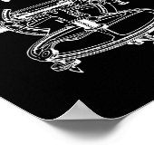 Funny Surveyor Shirt, Not At My Level Land Surveyi Poster (Hoek)