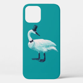 Funny Swan Birdwatch iPhone 15 Case