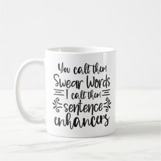 Funny Swear Words Coffee Mok