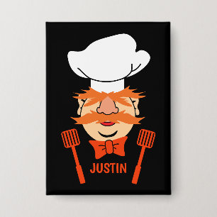 Funny Swedish Chef Button