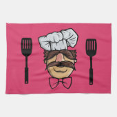 Funny Swedish Chef Theedoek (Horizontaal)