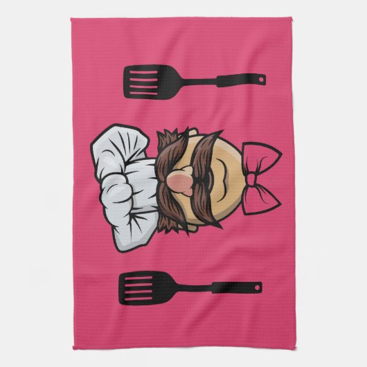 Funny Swedish Chef Theedoek (Verticaal)