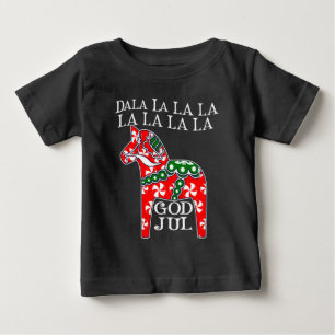 Funny Swedish KerstGod Jul Dala Horse Dalahos