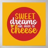 Funny Sweet Dreams gemaakt van de Tsjetsjeense keu Poster (Voorkant)
