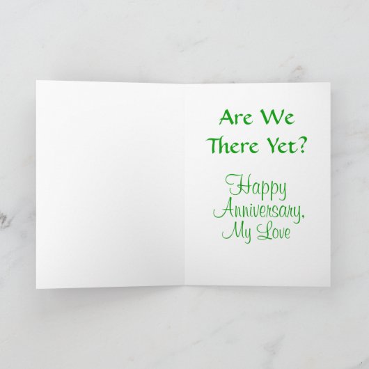 Funny & Sweet Jubileum Kaart (Binnen)