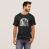 Funny & Sweet Pug is wild at Christmas  1 T-shirt (Voorkant volledig)