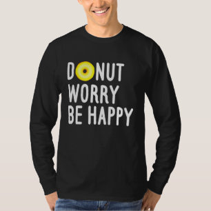 Funny Sweets Snack Police Cop maakt zich zorgen T-shirt