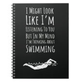 Funny Swim Gifts For Swimmers Swimming Sports Team Notitieboek (Voorkant)