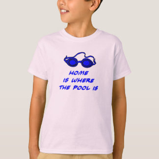 Funny Swim Quote - Long-Sleeve Top voor kinderen