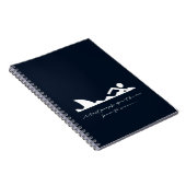 Funny Swimmer Swimming Shark Sarcasm Lover Gift Notitieboek (Rechterzijde)