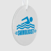Funny Swimmer's Ornament (voorkant)