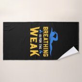 Funny Swimming Badhanddoek (Badhanddoek)