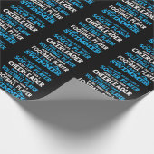 Funny Swimming Definition Swimmer Cadeaupapier (Hoek)