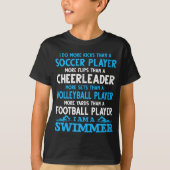 Funny Swimming Definition Swimmer T-shirt (Voorkant)
