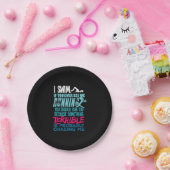 Funny Swimming Gift a Swimmer Papieren Bordje (Feest)