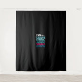 Funny Swimming Gift a Swimmer Wandkleed (Voorkant)