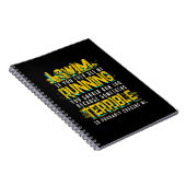 Funny Swimming Gift for Swimmer Notitieboek (Rechterzijde)