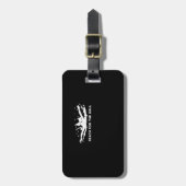 Funny Swimming Gift Swimmer Sport Swim Team Bagagelabel (Voorkant verticaal)