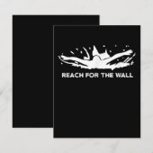 Funny Swimming Gift Swimmer Sport Swim Team Kaart (Voorkant / Achterkant)