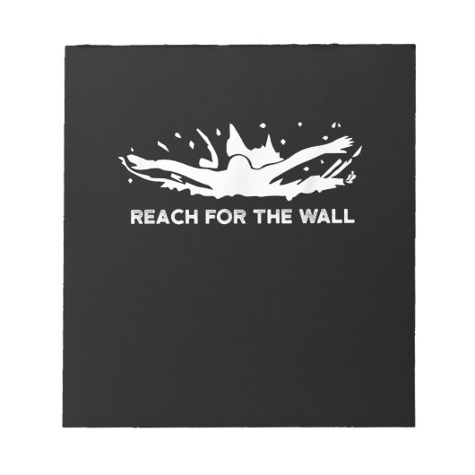 Funny Swimming Gift Swimmer Sport Swim Team Notitieblok (Voorkant)