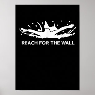 Funny Swimming Gift Swimmer Sport Swim Team Poster