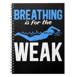 Funny Swimming Humor Swimmer Notitieboek