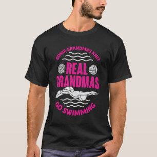 Funny Swimming oma Grandma Gift T-shirt