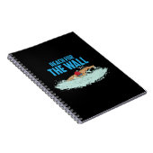 Funny Swimming Quote Swimmer Gift Notitieboek (Rechterzijde)