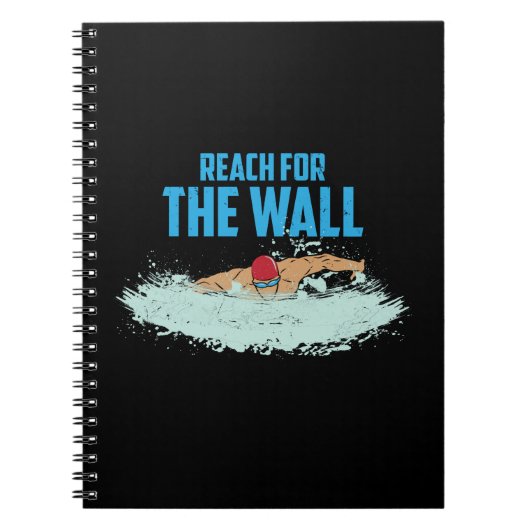 Funny Swimming Quote Swimmer Gift Notitieboek (Voorkant)