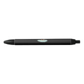 Funny Swimming Quote Zwarte Inkt Pen (Voorkant)
