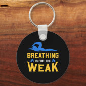 Funny Swimming Sleutelhanger (Voorkant)