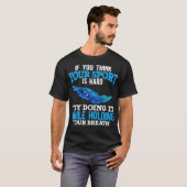 Funny Swimming Sport Swimmer T-shirt (Voorkant volledig)