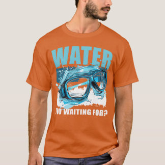Funny Swimming Swimmer Sports Practice Swim retro T-shirt